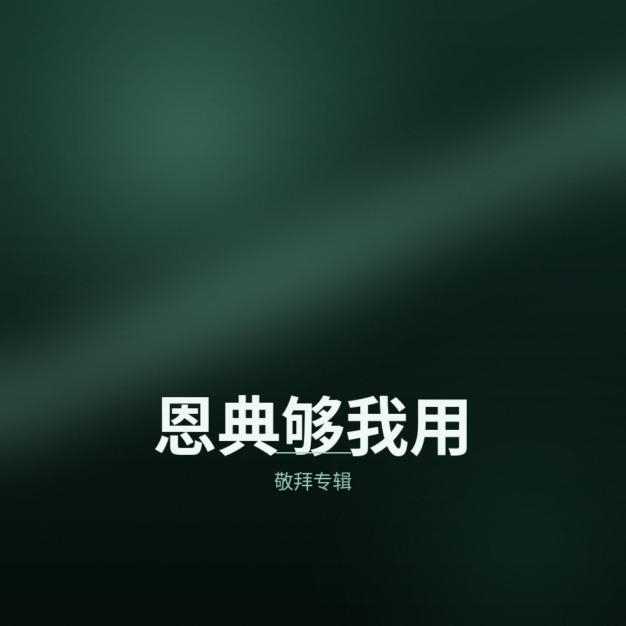 专辑《恩典够我用》